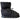 Women's Quilted Plaque Logo Boots Black Size EU 37 / UK 4