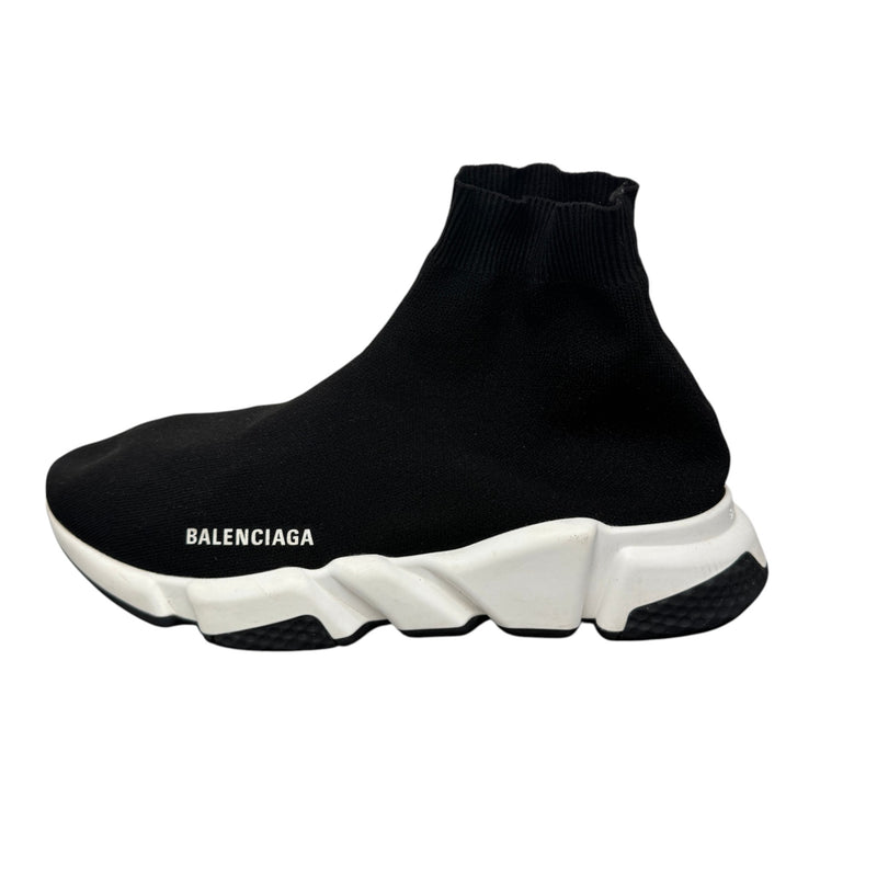 Men's Speed Sock High Trainers Black Size UK 9 / EU 43