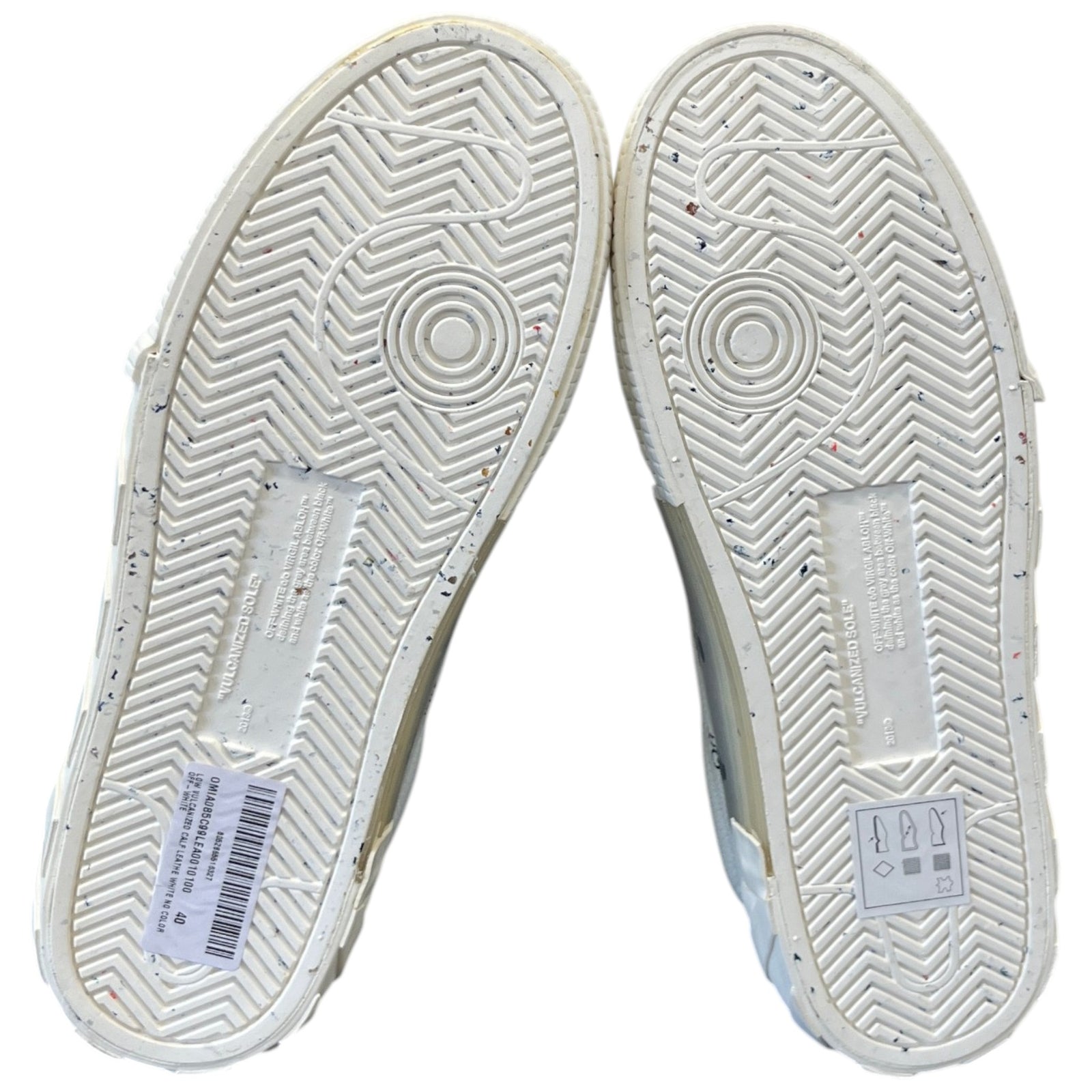 Men's Vulcanized Low Trainers White Size EU 40 / UK 6 - Photo 11