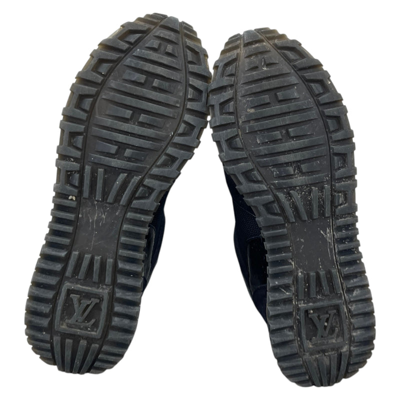 Women's Monogram Run Away Low Trainers Black Size UK 3 / EU 36