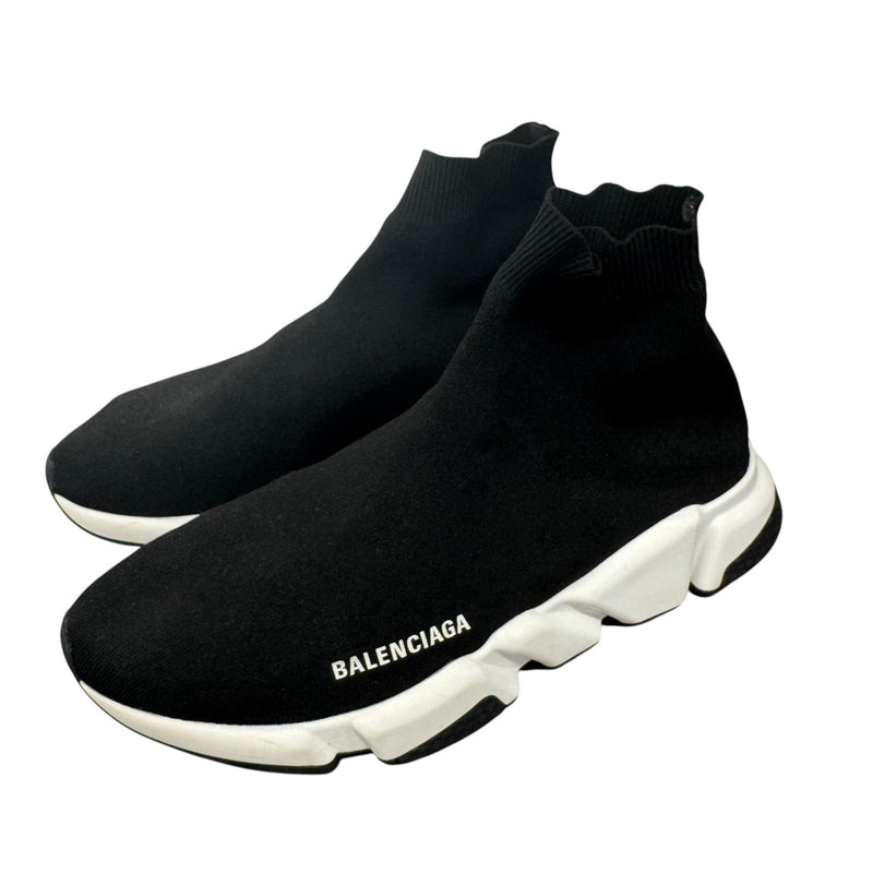 Men's Speed Sock High Trainers Black Size UK 9 / EU 43