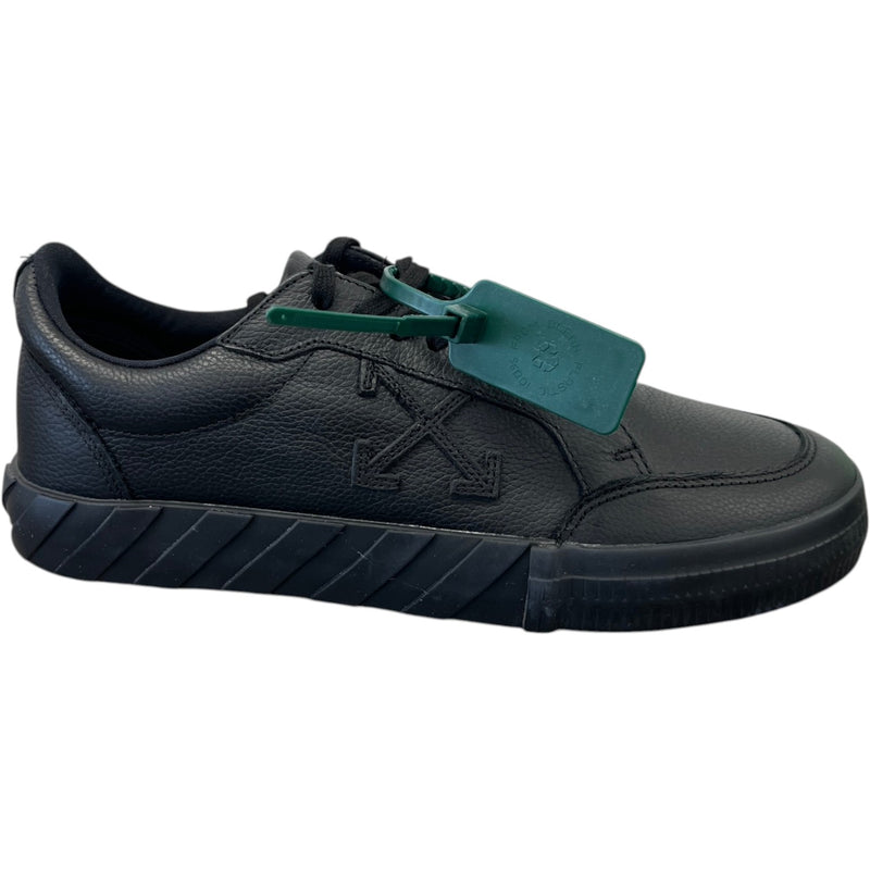 Men's Vulcanized Low Trainers Black Size UK 10 / EU 44