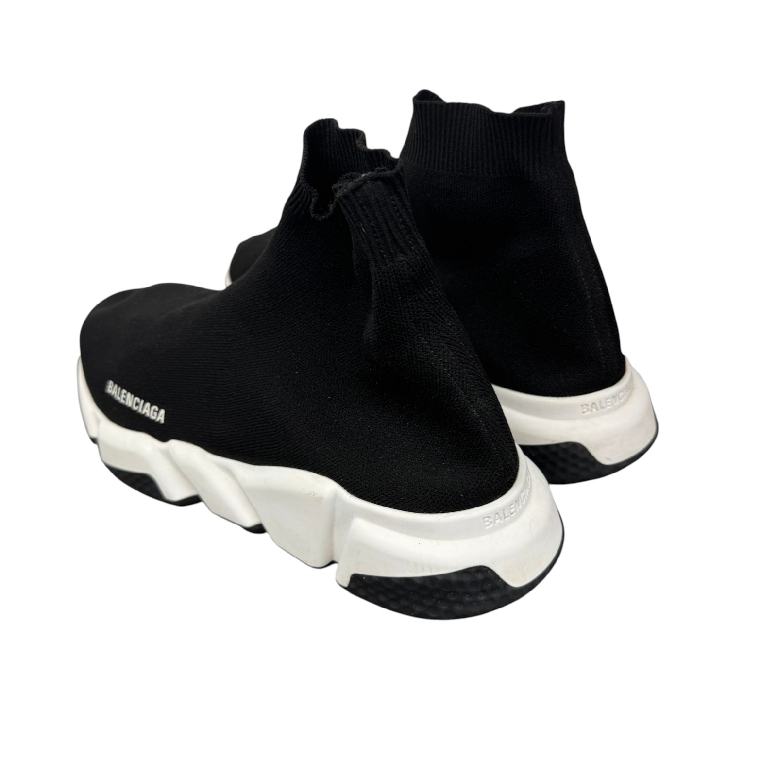 Men's Speed Sock High Trainers Black Size UK 9 / EU 43 - Photo 8