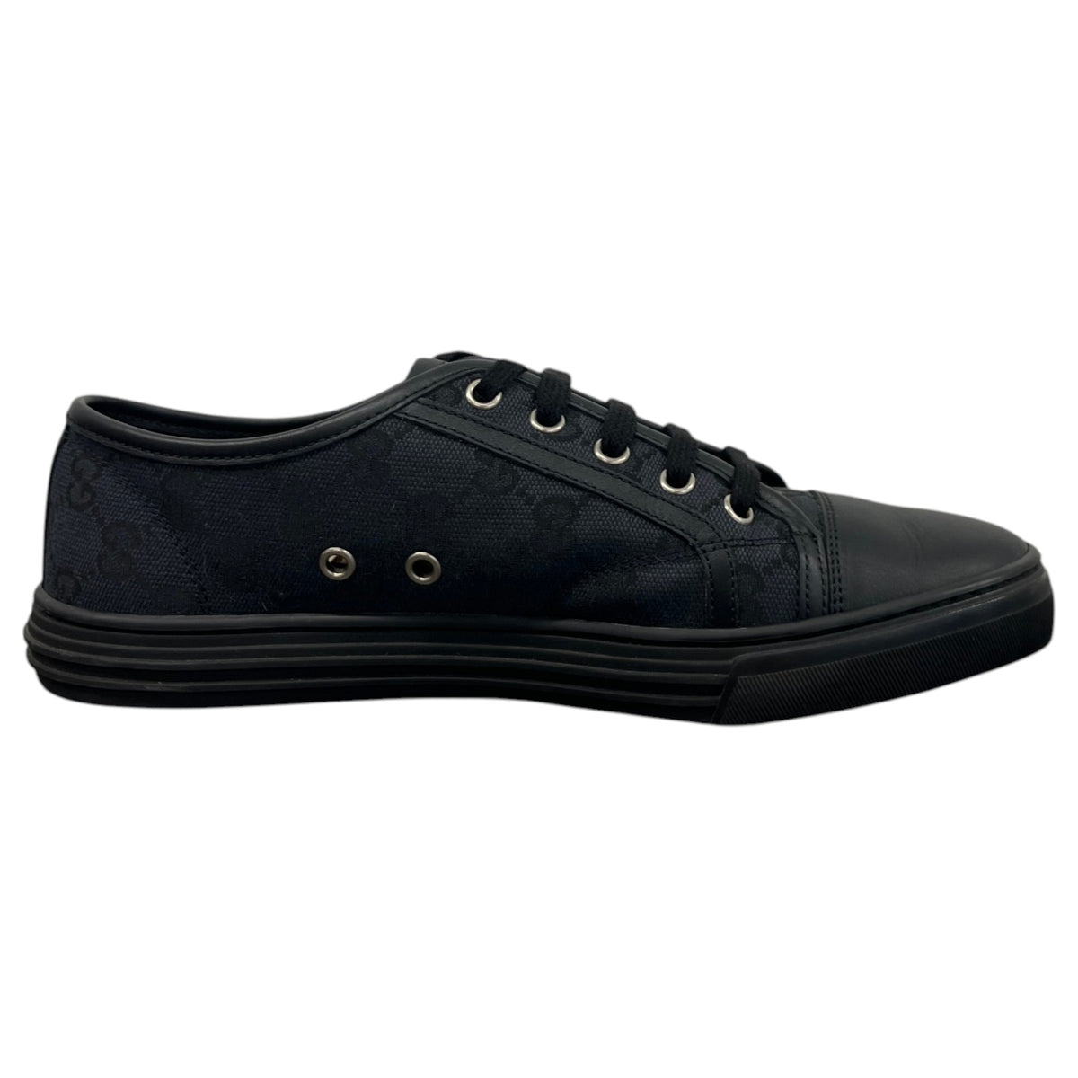 Women's GG Supreme Low Trainers Black Size UK 5.5 / EU 38.5 - Photo 4