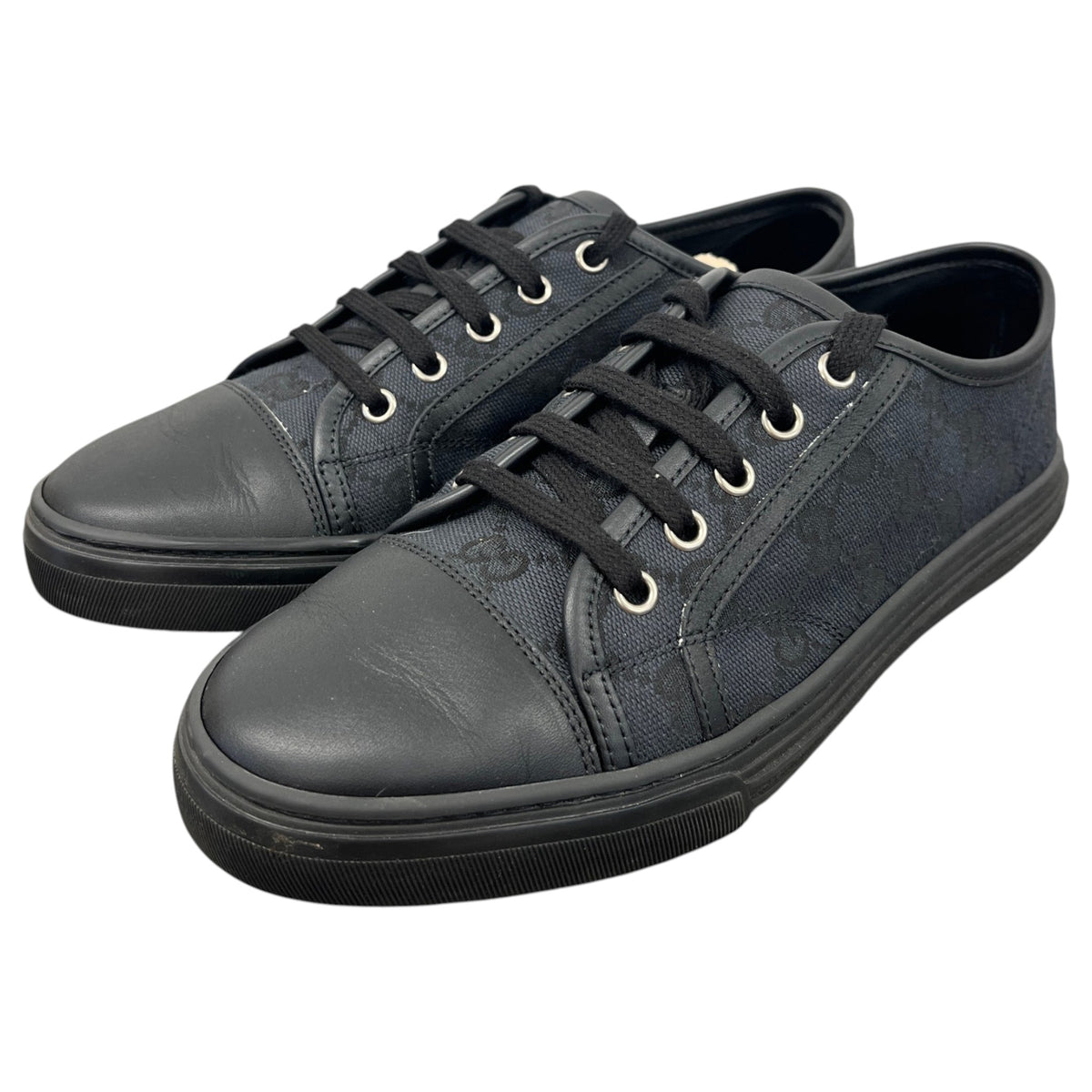 Women's GG Supreme Low Trainers Black Size UK 5.5 / EU 38.5 - Photo 9