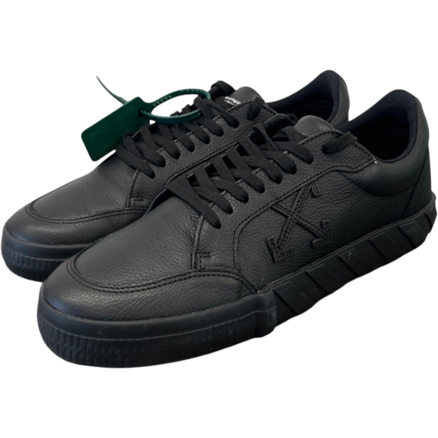 Men's Vulcanized Low Trainers Black Size UK 10 / EU 44 - Photo 8