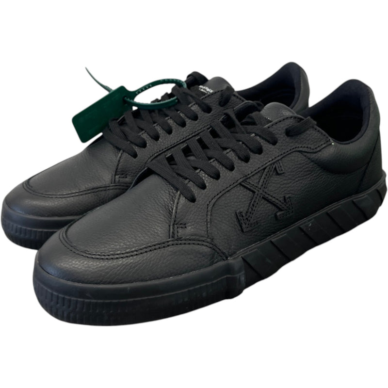 Men's Vulcanized Low Trainers Black Size UK 10 / EU 44