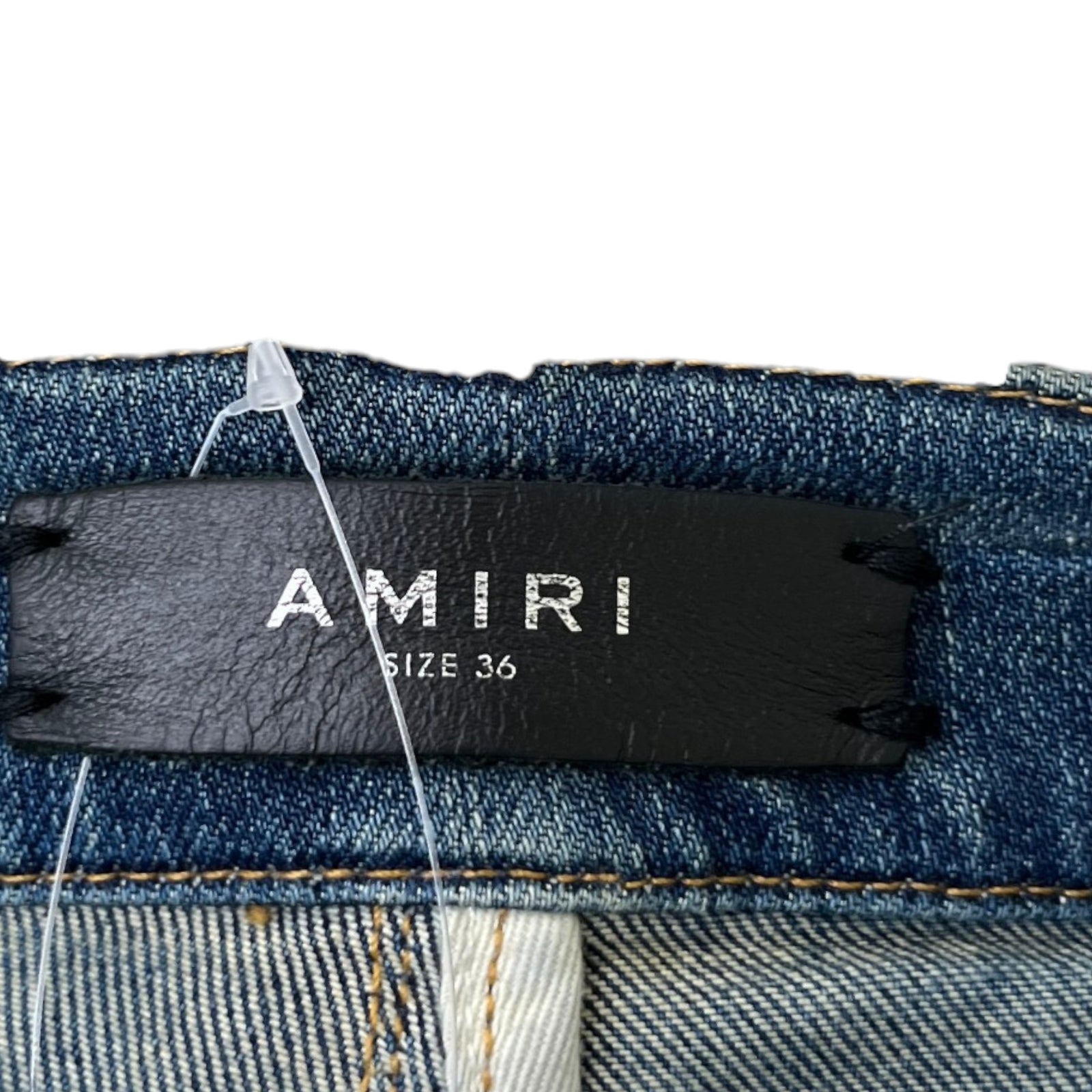 Men's Distressed Mx1 Jeans Navy Size Waist 36" - Photo 7