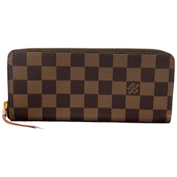 Women's Damier Ebene Zippy Purse Brown