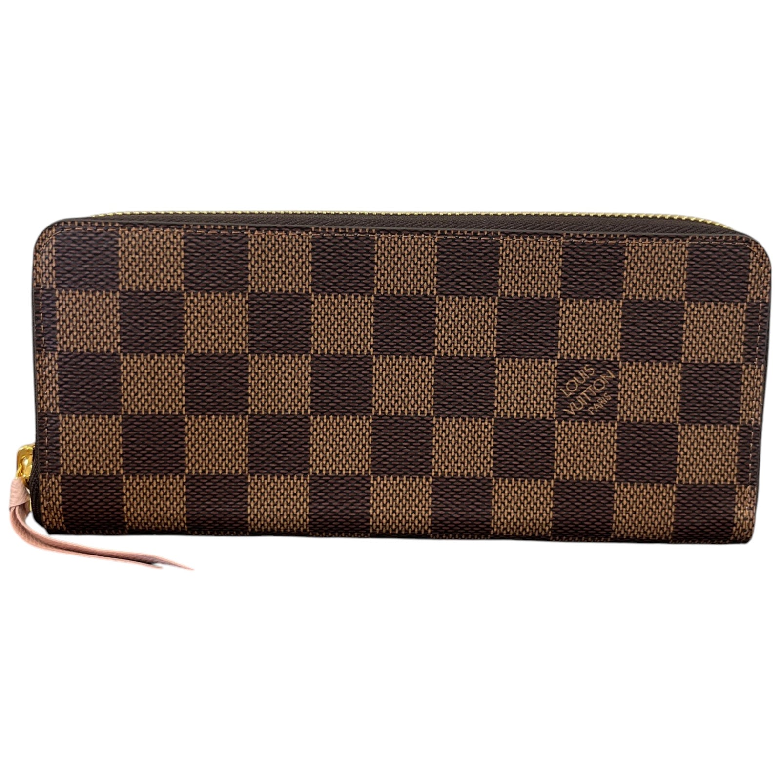 Women's Damier Ebene Zippy Purse Brown - Photo 1