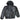 Men's Logo Print Down Jacket Black Size IT 54 / XXL