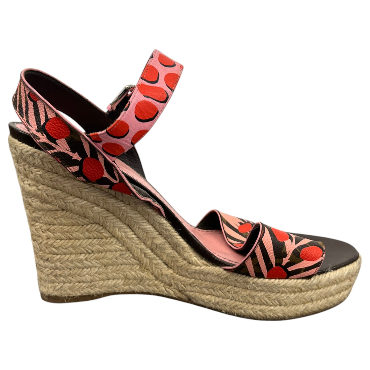 Women's Monogram Jungle Dots Espadrilles Pink Size UK 7 / EU 40 - Photo 4