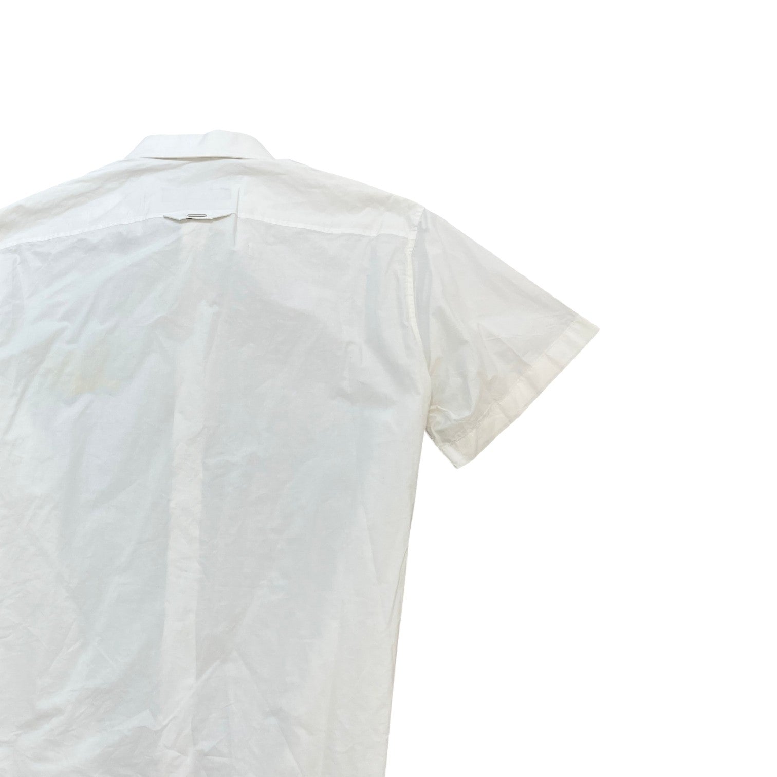 Men's Graphic Logo Short Sleeve Shirt White Size M - Photo 4