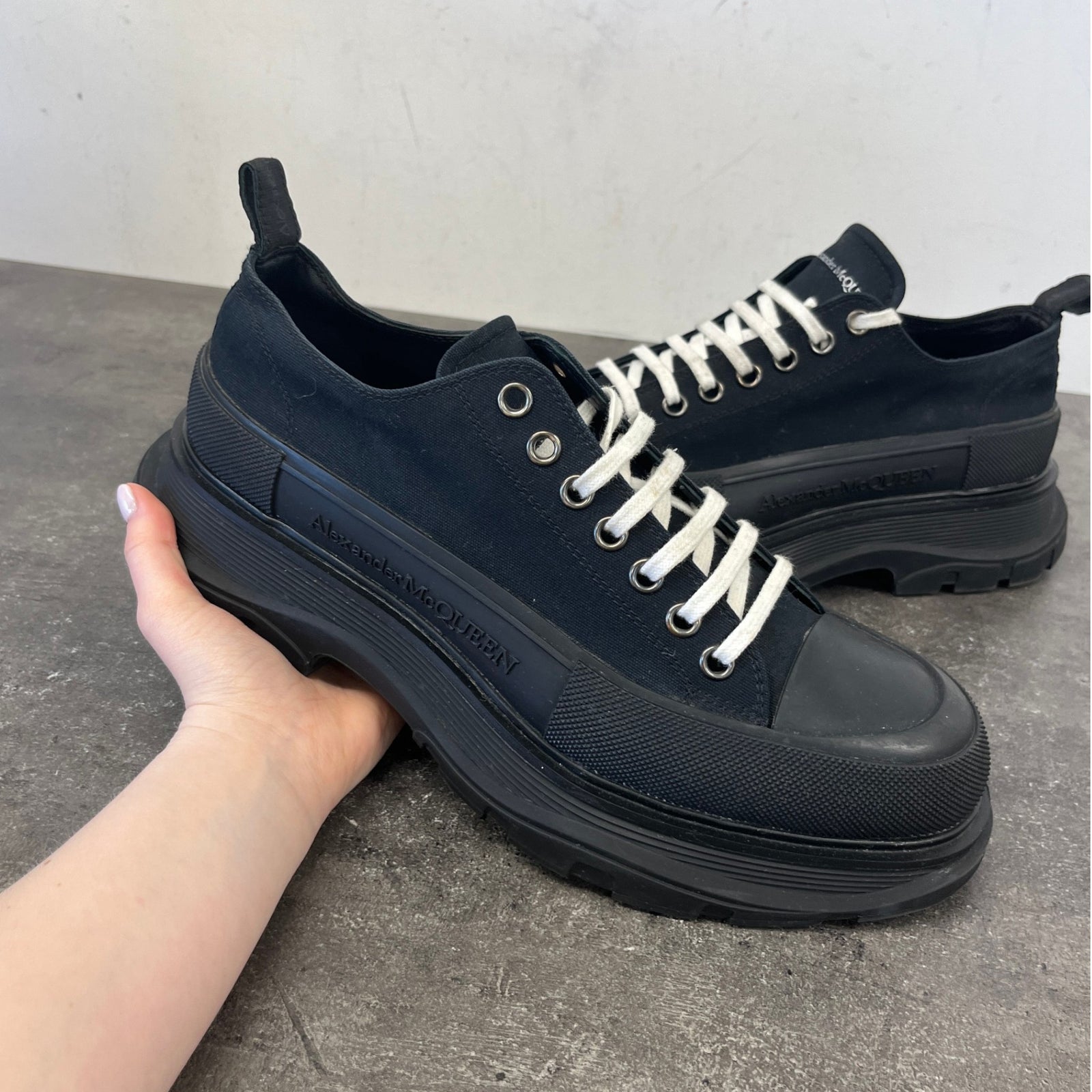 Men's Tread Slick Low Trainers Black Size EU 45 / UK 11 - Photo 12