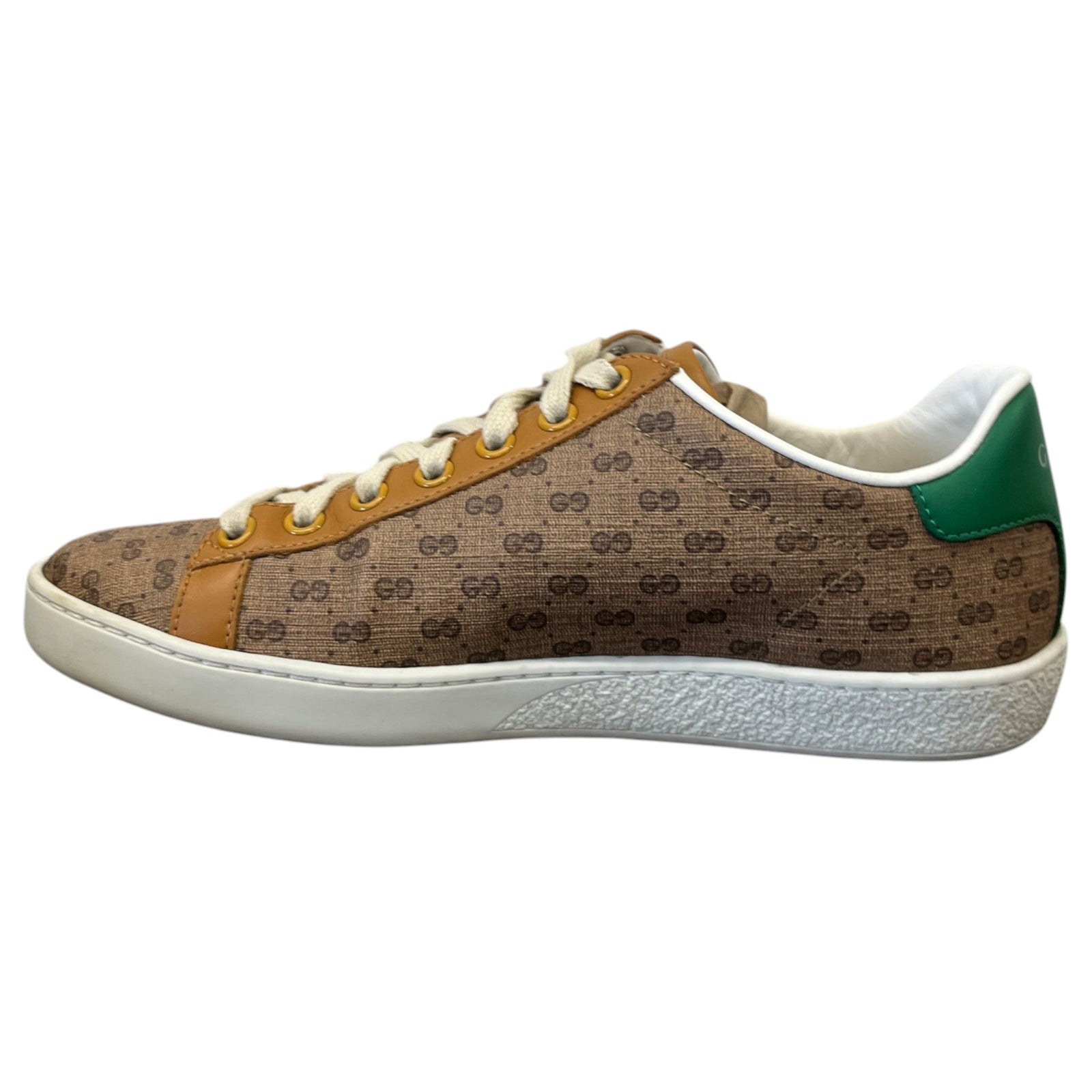 Women's GG Supreme Mickey Mouse Low Trainers Beige Size UK 2 / EU 35 - Photo 2