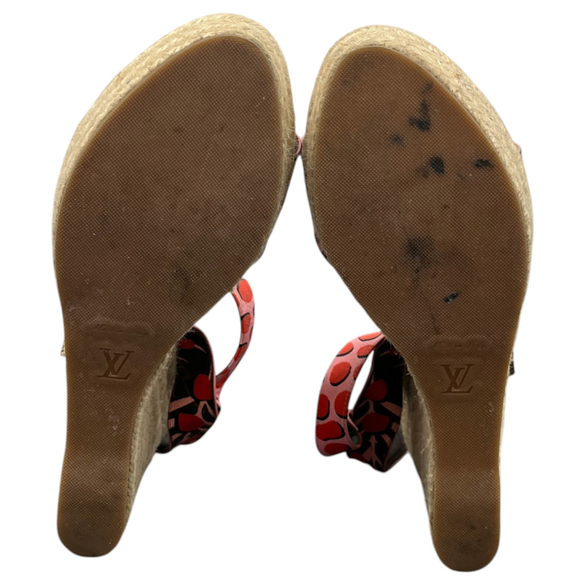 Women's Monogram Jungle Dots Espadrilles Pink Size UK 7 / EU 40 - Photo 10