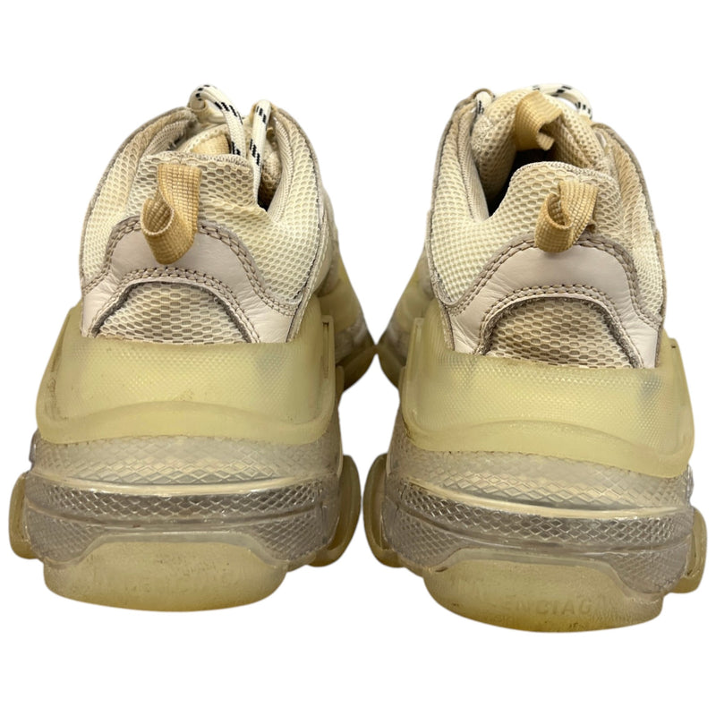 Women's Triple S Low Trainers Beige Size EU 37 / UK 4