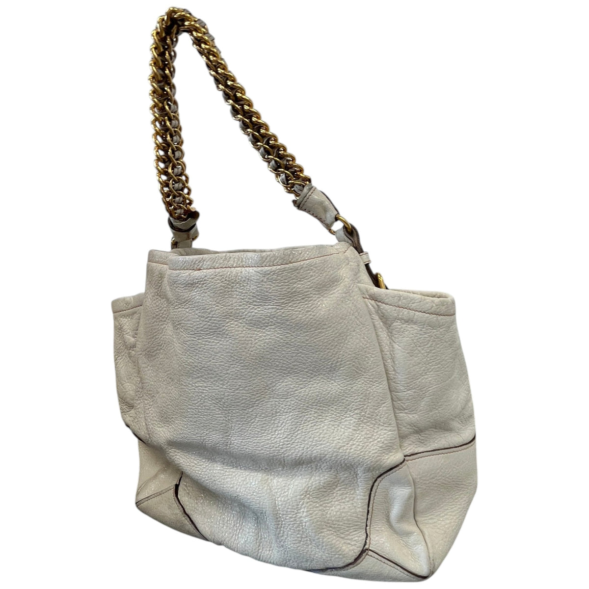 Women's Cervo Lux Handbag Cream - Photo 8