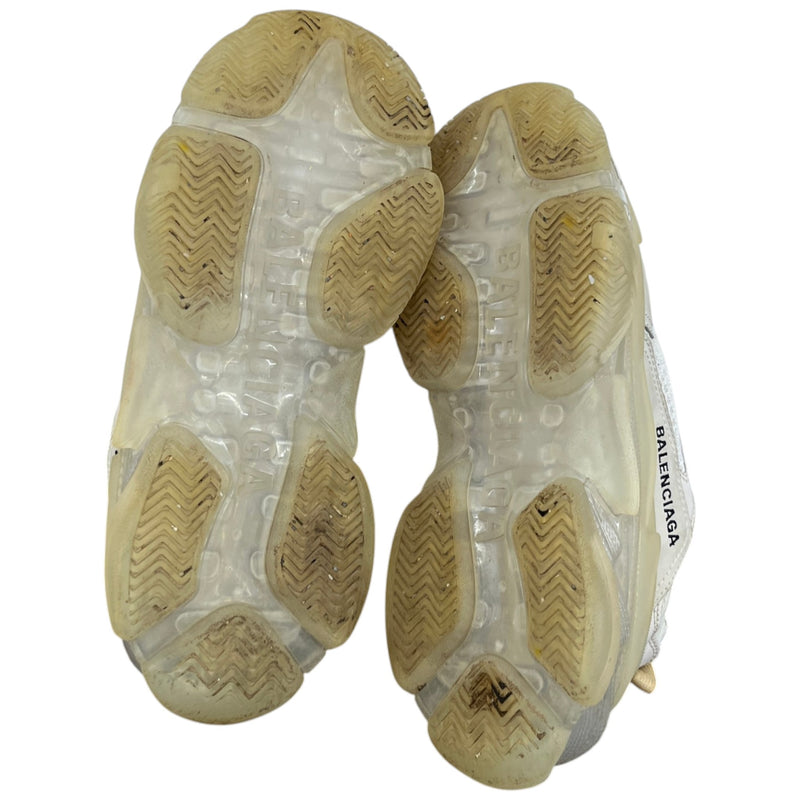 Women's Triple S Low Trainers Beige Size EU 37 / UK 4