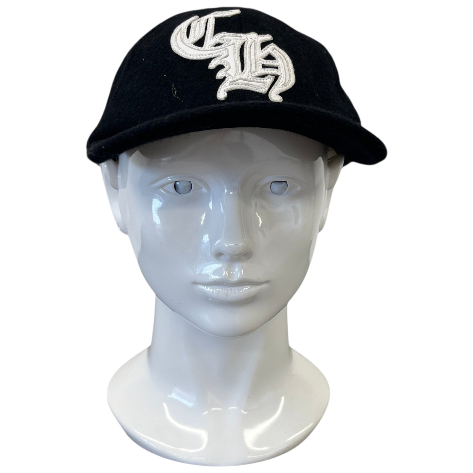 Men's Embroidered Logo Cap Hat Black - Photo 2