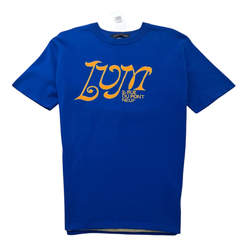 Men's LVM Intarsia Top Blue Size XL