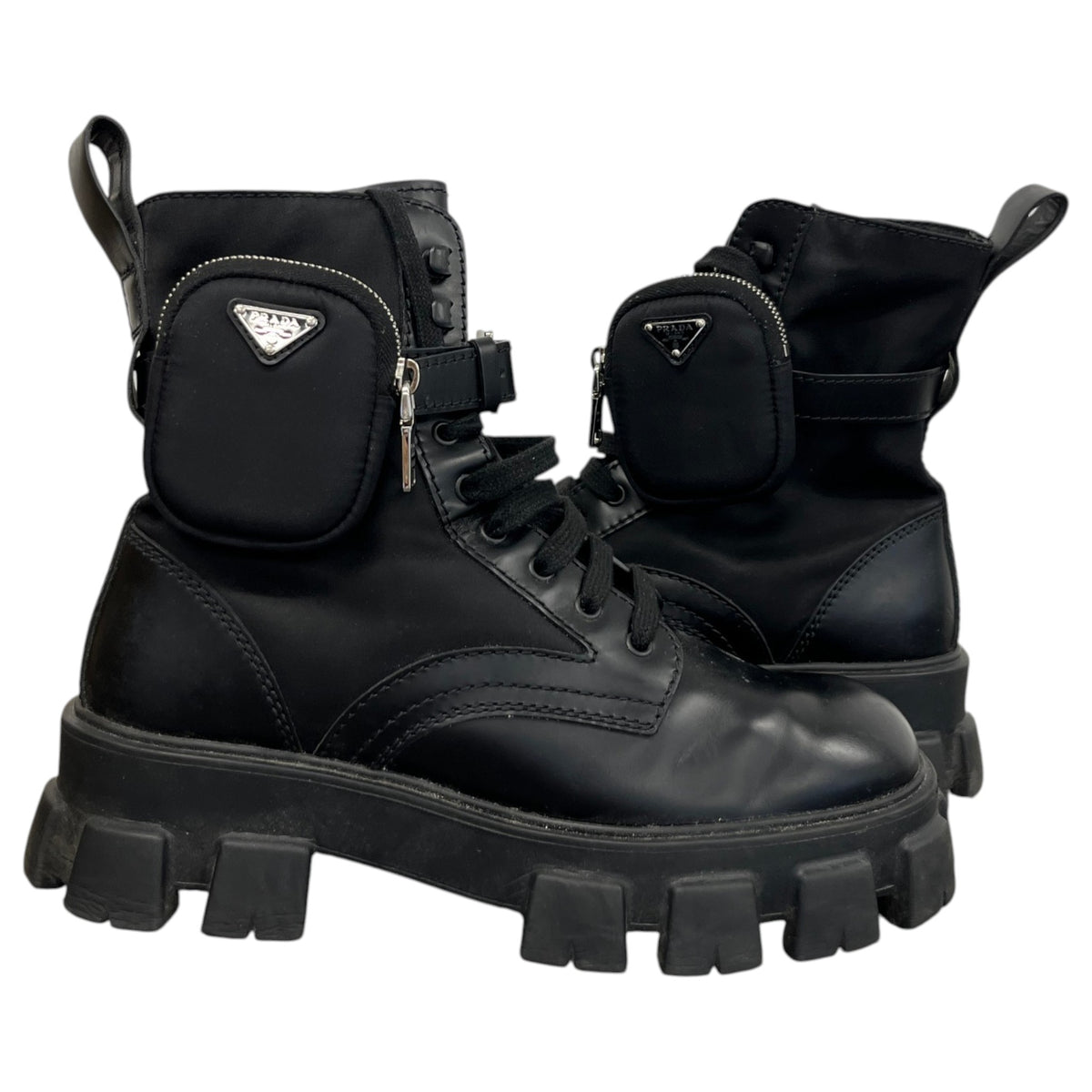 Men's Monolith Combat Boots Black Size UK 9 / EU 43 - Photo 3