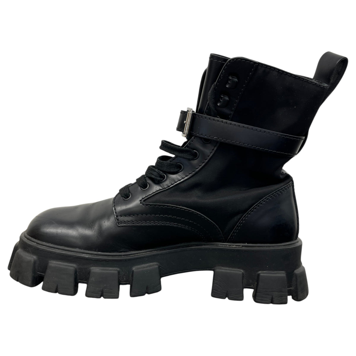 Men's Monolith Combat Boots Black Size UK 9 / EU 43 - Photo 2