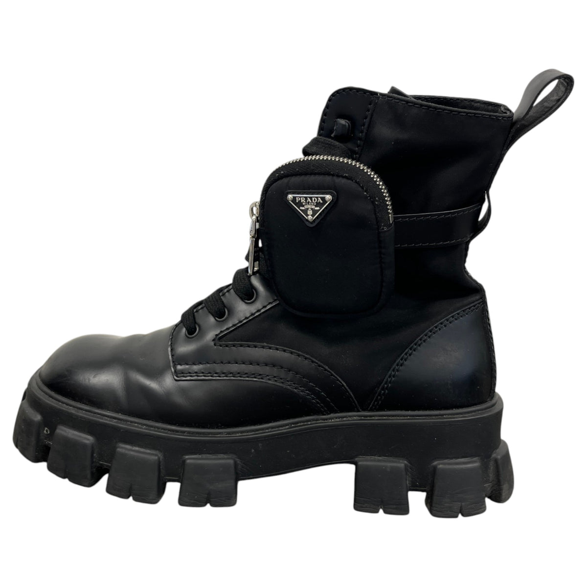 Men's Monolith Combat Boots Black Size UK 9 / EU 43 - Photo 5
