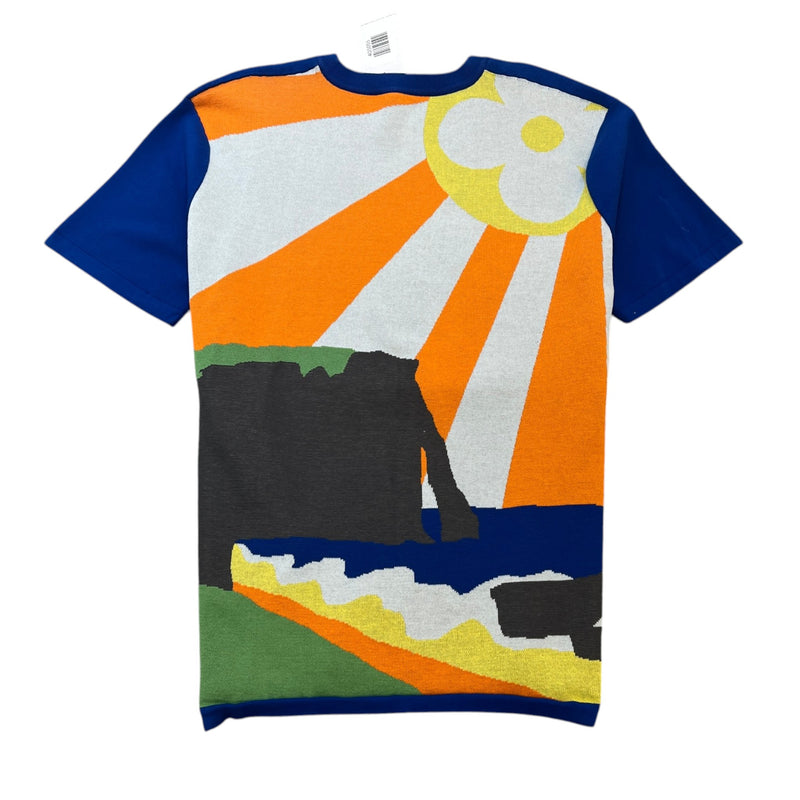 Men's LVM Intarsia Top Blue Size XL