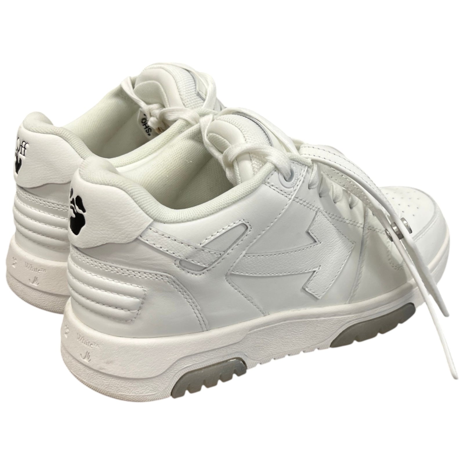 Women's Out Of Office Low Trainers White Size EU 38 / UK 5 - Photo 8