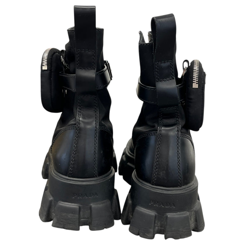 Men's Monolith Combat Boots Black Size UK 9 / EU 43