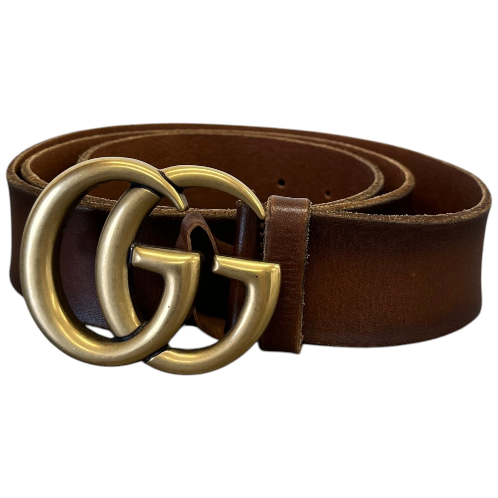 Women's Gg Marmont Belt Brown Size XL - Photo 1