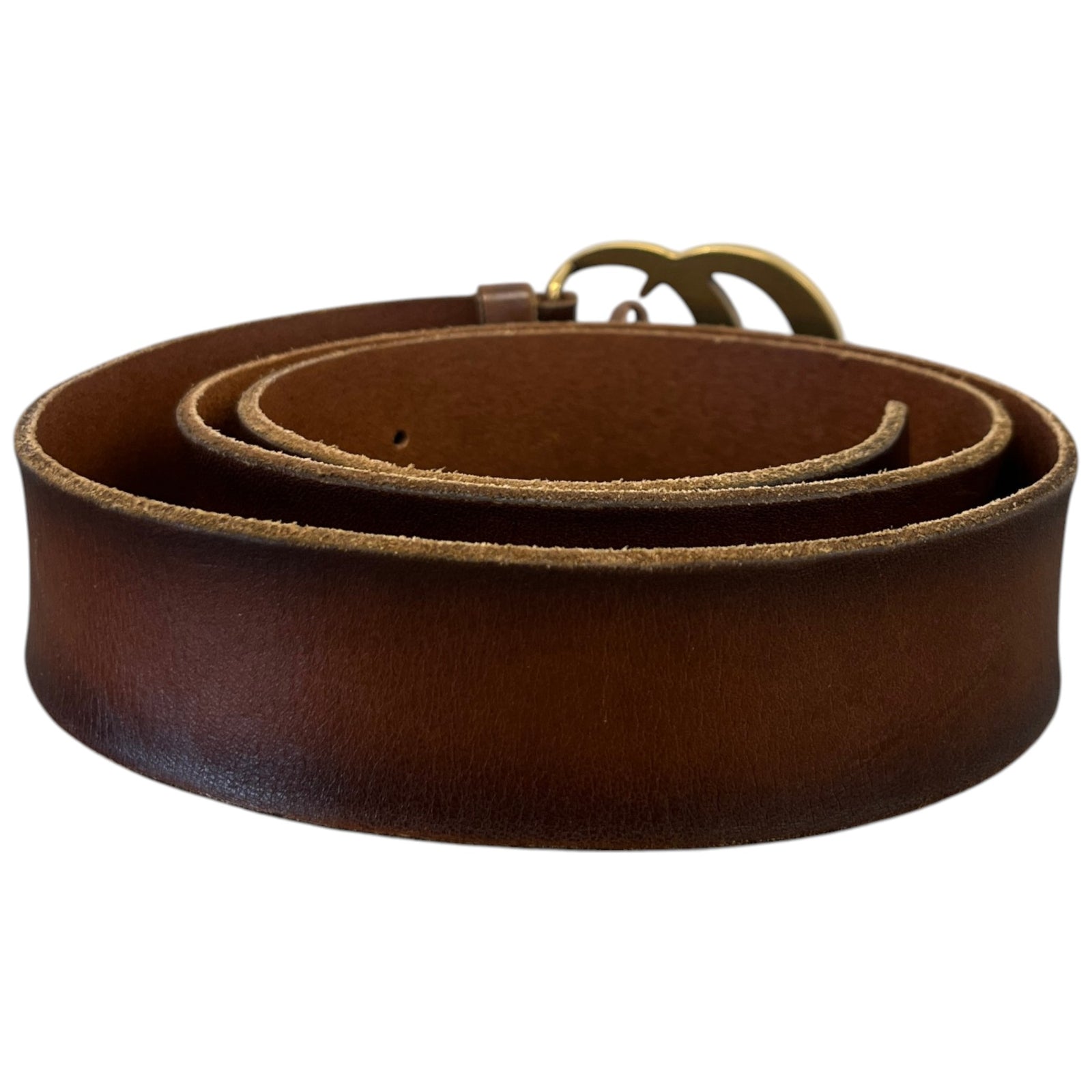 Women's Gg Marmont Belt Brown Size XL - Photo 3