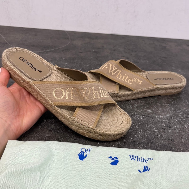 Women's Bookish Espadrilles Beige Size EU 38 / UK 5