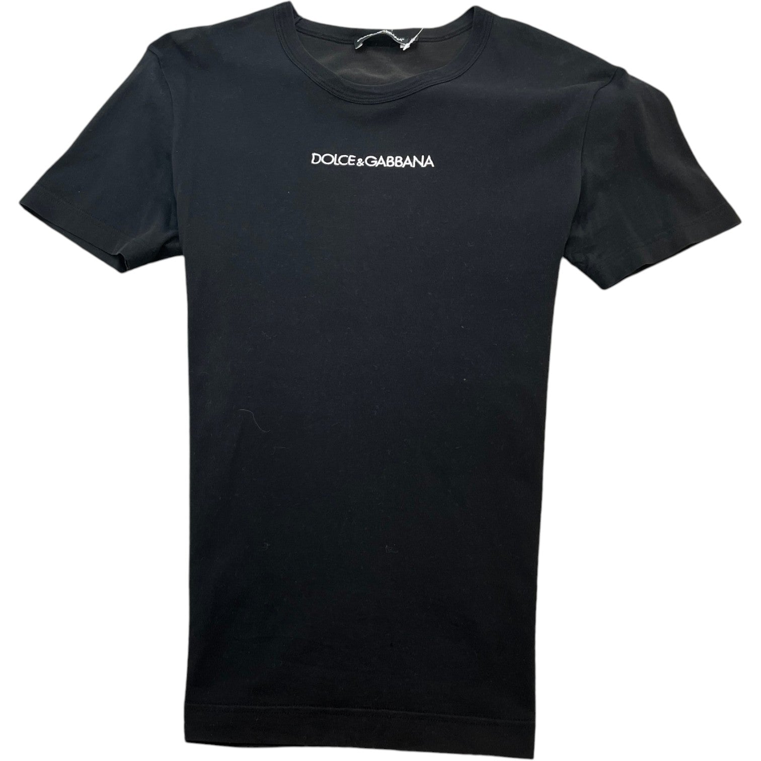 Men's Embroidered Logo T-Shirt Black Size IT 46 / UK S - Photo 1