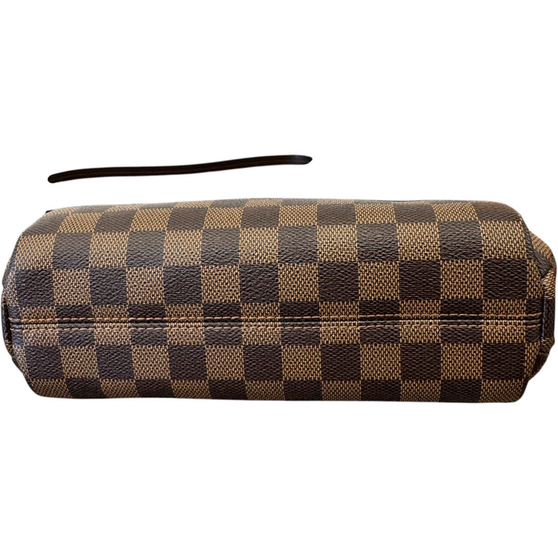Women's Damier Ebene Croisette Handbag Brown