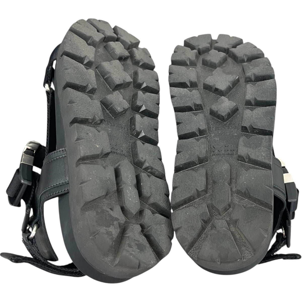 Men's Tape Strap Sandals Black Size UK 8.5 / EU 42.5 - Photo 10