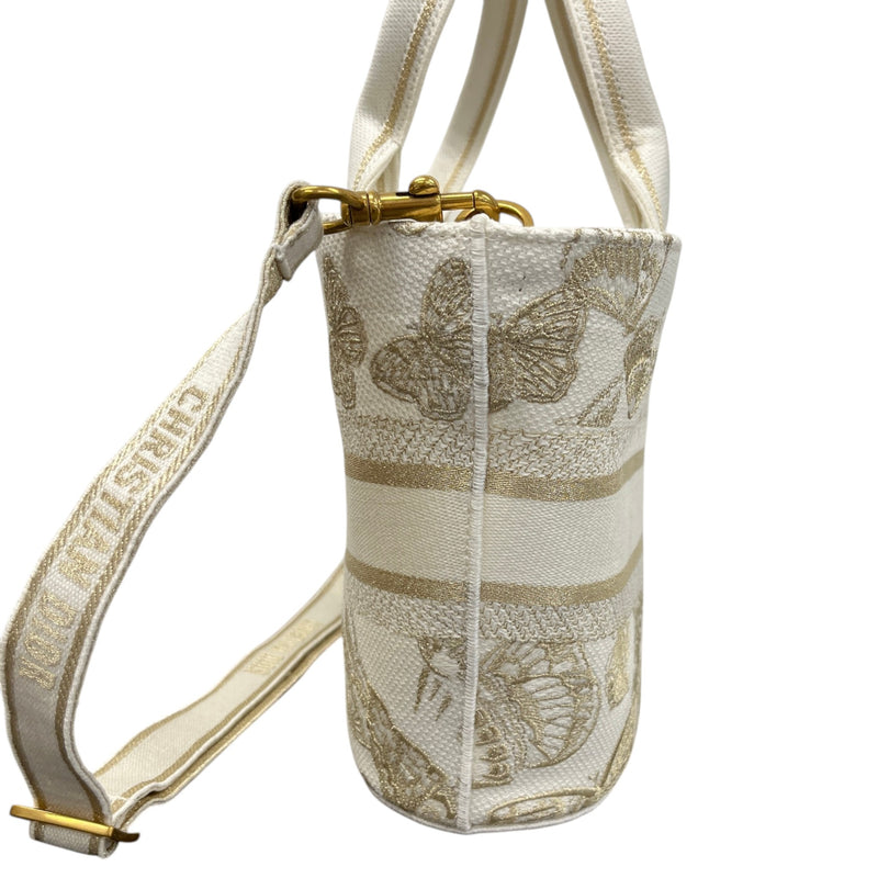 Women's Panier Chapeau Hat Basket Handbag White