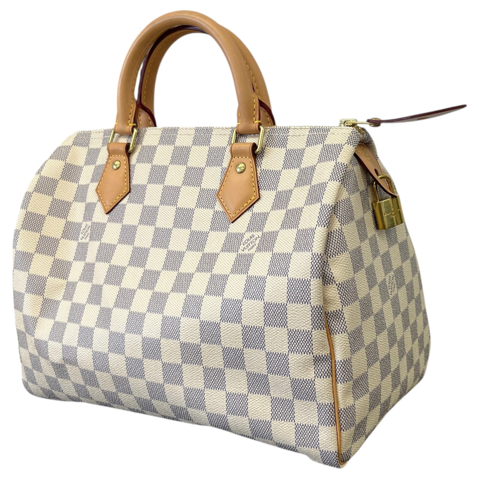 Women's Damier Azur Speedy 30 Handbag Cream - Photo 5