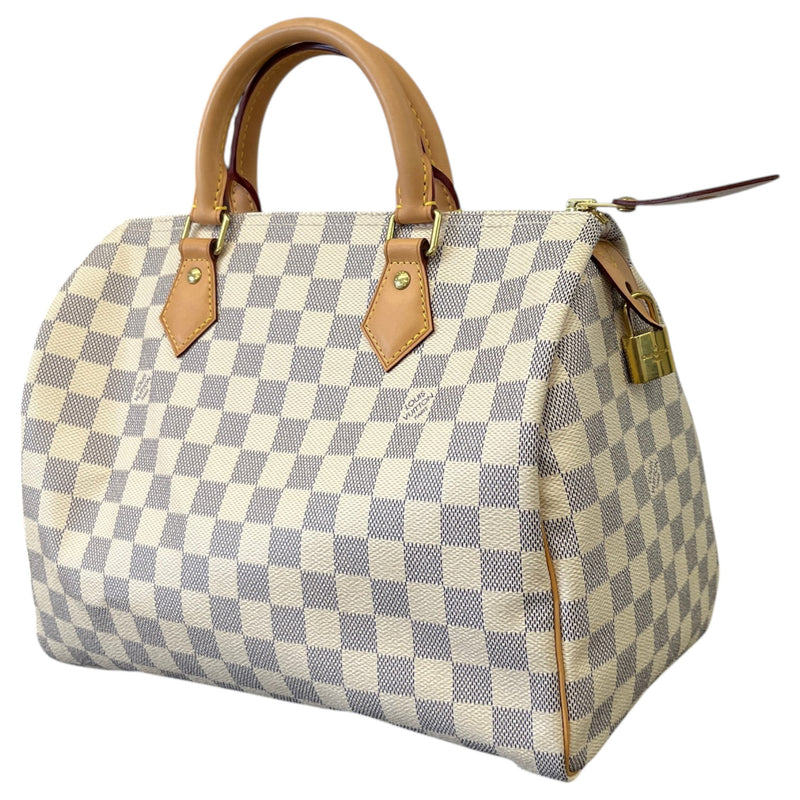 Women's Damier Azur Speedy 30 Handbag Cream