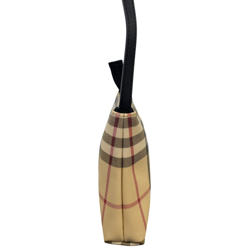Women's Mini Nova Check Pochette Bag Beige