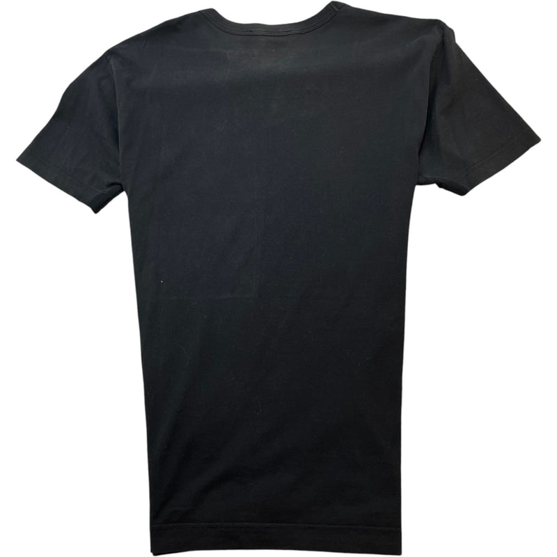 Men's Embroidered Logo T-Shirt Black Size IT 46 / UK S