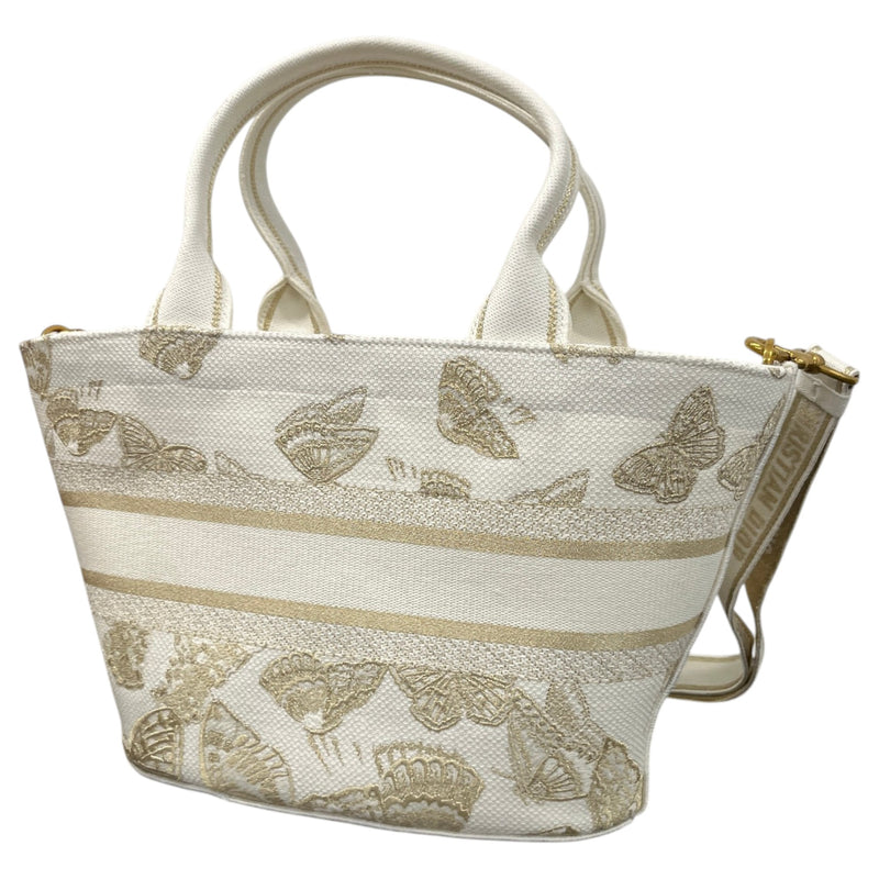 Women's Panier Chapeau Hat Basket Handbag White