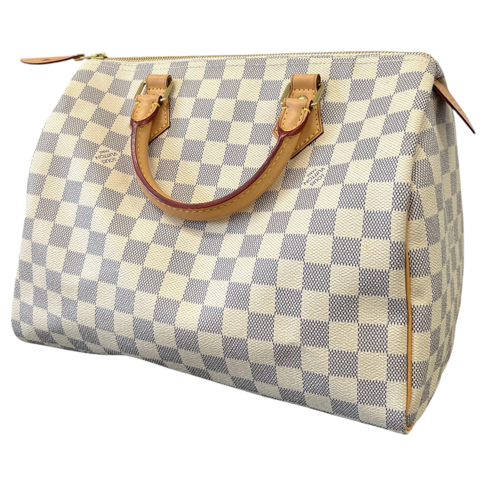Women's Damier Azur Speedy 30 Handbag Cream - Photo 9
