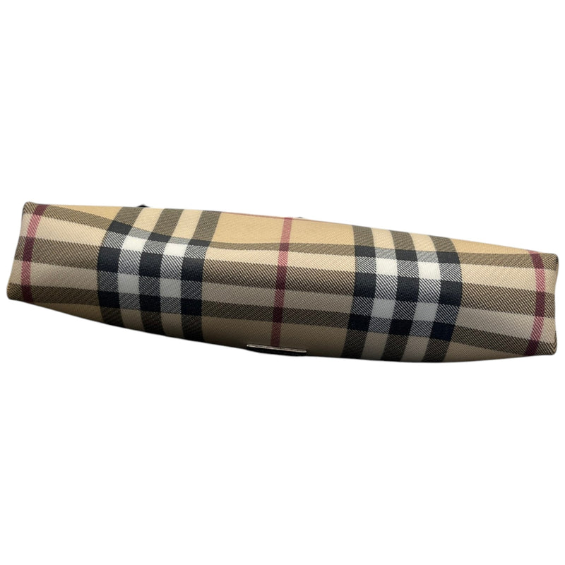 Women's Mini Nova Check Pochette Bag Beige