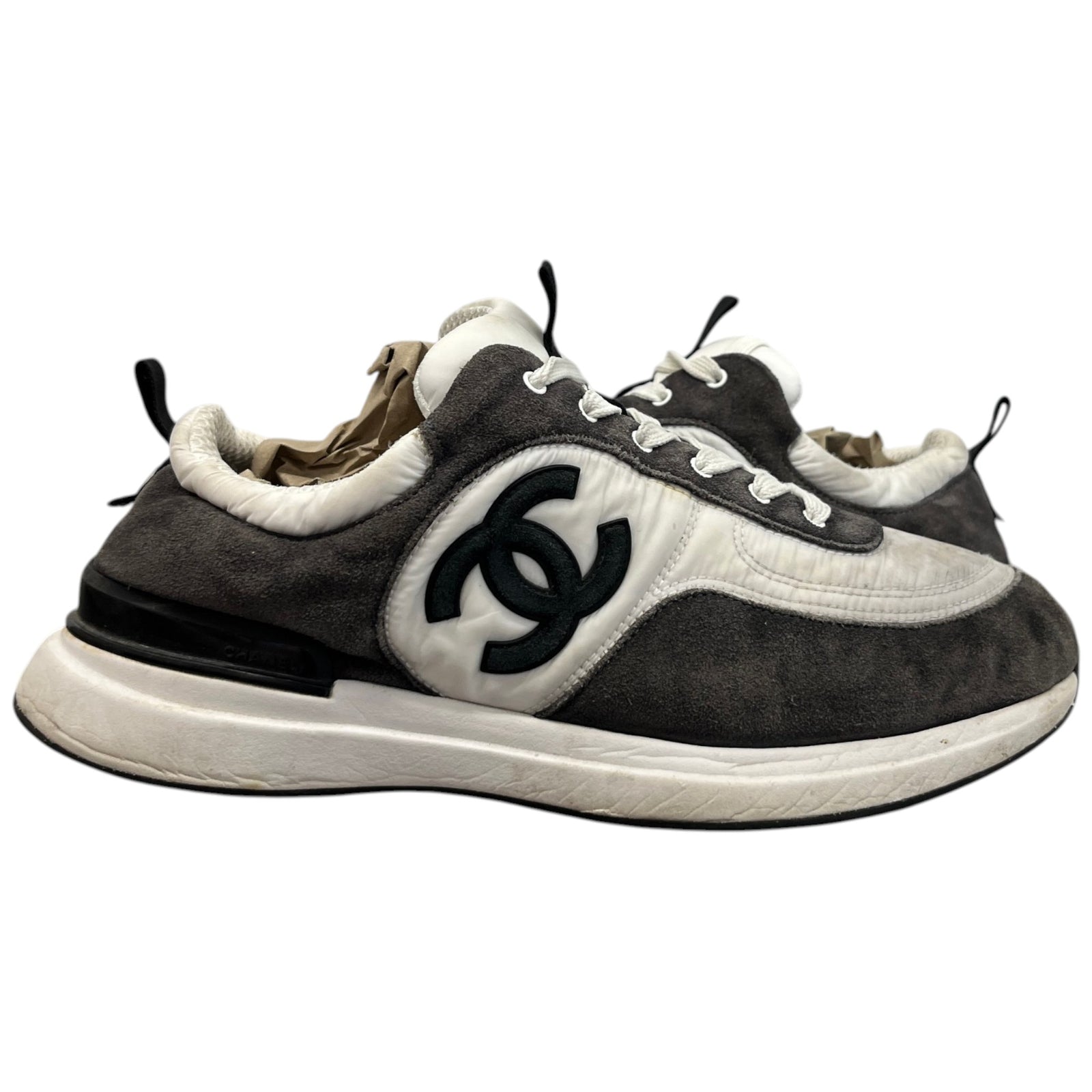 Men's Cc Runners Low Trainers White Size EU 42 / UK 8 - Photo 3
