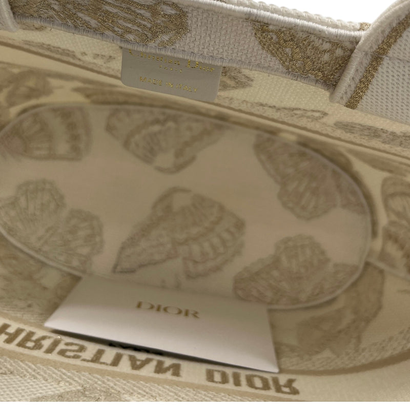 Women's Panier Chapeau Hat Basket Handbag White