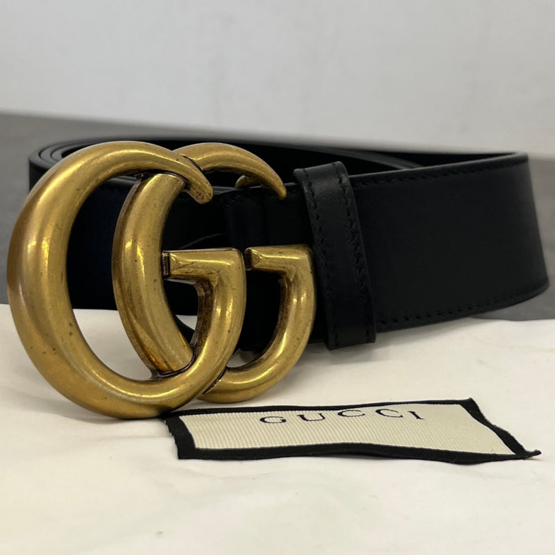 Women's Gg Marmont Belt Black Size XL