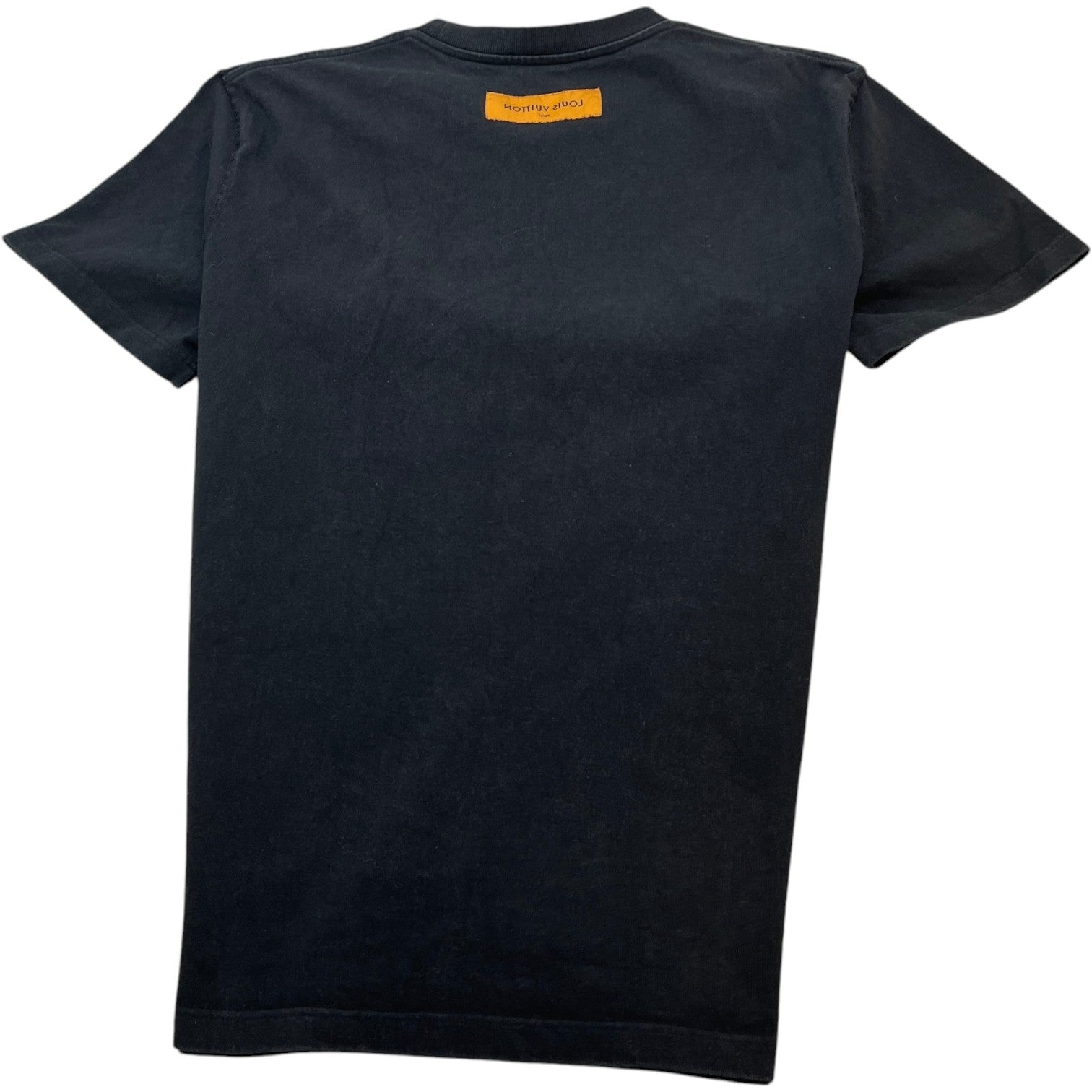 Men's Lv Spread Embroidery T-Shirt Black Size L - Photo 2