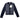 Women's Maglia Tricot Alla Coreana Jacket Navy Size M